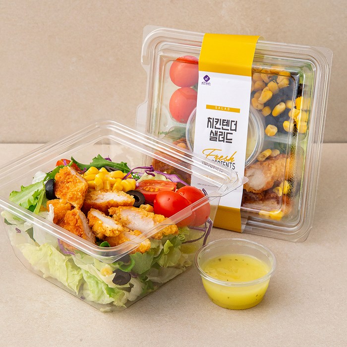이엘후레쉬 치킨텐더 샐러드, 120g, 2개 대표 이미지 - 치킨 샐러드 추천