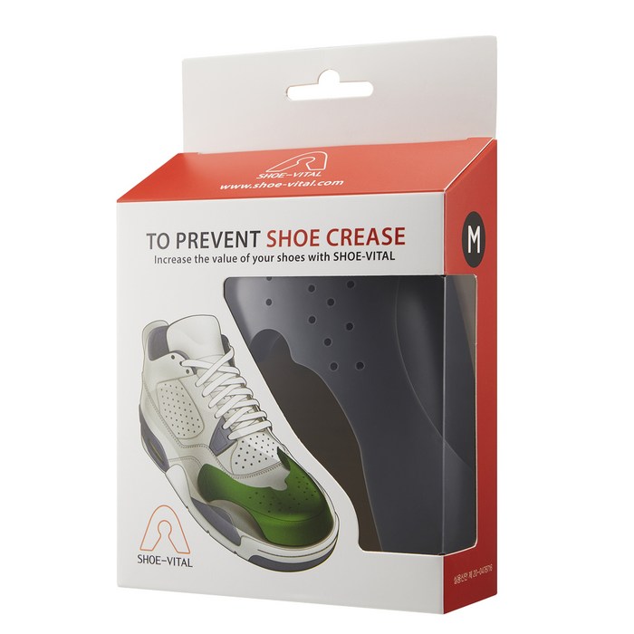 슈바이탈 신발 주름 방지 슈케어제품 M 275~300mm, 다크그레이, 1세트 대표 이미지 - 신발 관리 추천