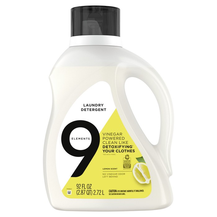 나인엘레멘츠 찬물 세탁세제 레몬, 2.72L, 1개 대표 이미지 - 진드기 퇴치 추천