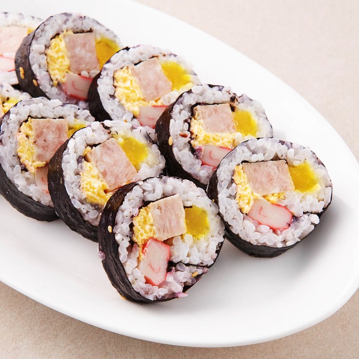 요고참 반탄 스팸계란마요 김밥, 634g, 1팩 대표 이미지 - 우영우 김밥 추천