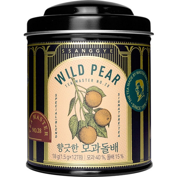 쌍계명차 티마스터캔 모과돌배차, 1.5g, 12개 대표 이미지 - 쌍계명차 추천