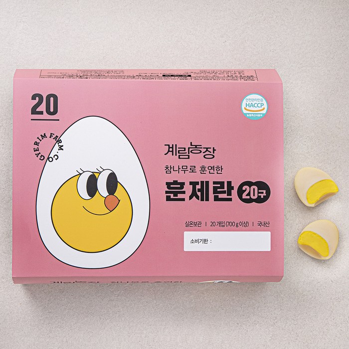 계림농장 참나무로 훈연한 훈제란 20구, 1개 대표 이미지 - 훈제란 추천