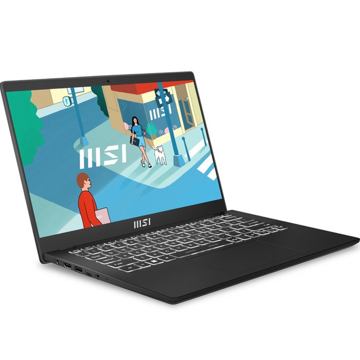 MSI 2023 모던 14, 블랙, 코어i5, 512GB, 8GB, Free DOS, MSI 모던 14 C13M-i5 (425) 대표 이미지 - MSI 2023 모던 추천