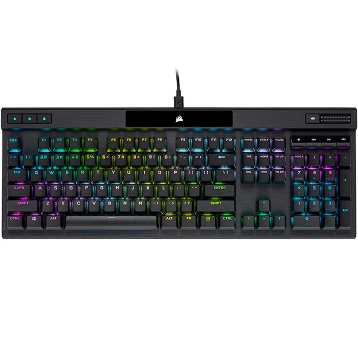 커세어 K70 RGB PRO 적축 게이밍 기계식 유선키보드, 일반형, 블랙, RGP0135 대표 이미지 - 기계식 풀배열 키보드 추천