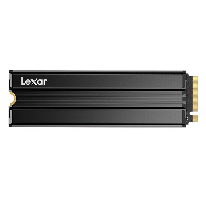 렉사 방열판 PCIe G4 x 4 M.2 2280 SSD, Lexar NM790 Heatsink, 2TB 대표 이미지 - M.2 NVME SSD 추천