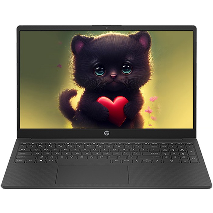 HP 2023 노트북 15, Jet Black, 256GB, 8GB, WIN11 Home, 15-fc0073AU 대표 이미지 - 가성비 노트북 추천