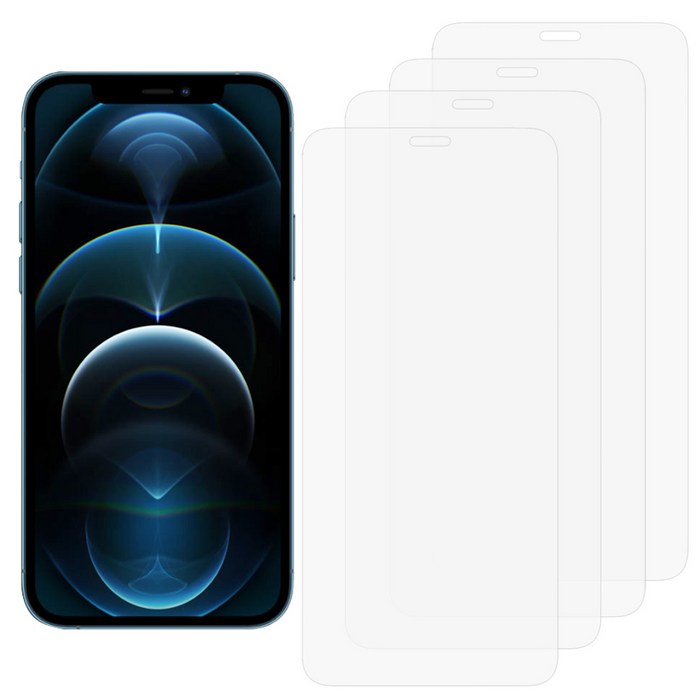 디지지 2.5D 강화유리 9H 휴대폰 액정보호필름 4p, 1세트