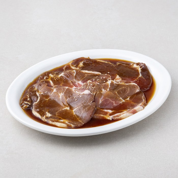 딜리조이 양념 목심칼집구이 (냉장), 1.2kg, 1개 대표 이미지 - 석갈비 추천