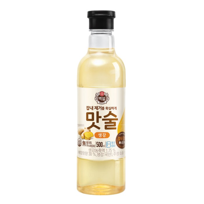 백설 맛술 생강, 500ml, 1개 대표 이미지 - 맛술 추천