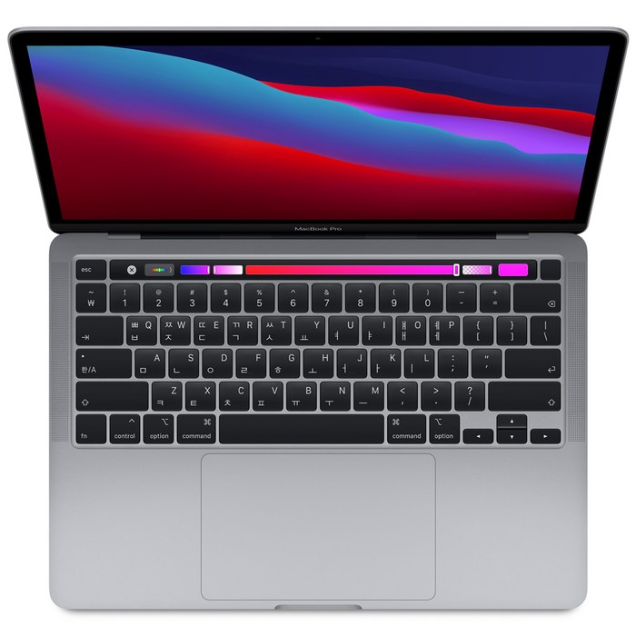 Apple 2020 맥북 프로 13, 스페이스 그레이, M1, M1 8 core, 256GB, 16GB 대표 이미지 - 맥북 13인치 추천