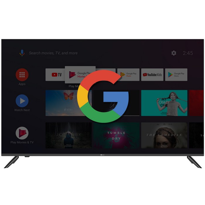 스마트에버 4K UHD LED TV, 140cm(55인치), SA55G, 벽걸이형, 방문설치 대표 이미지 - 안드로이드 TV 추천