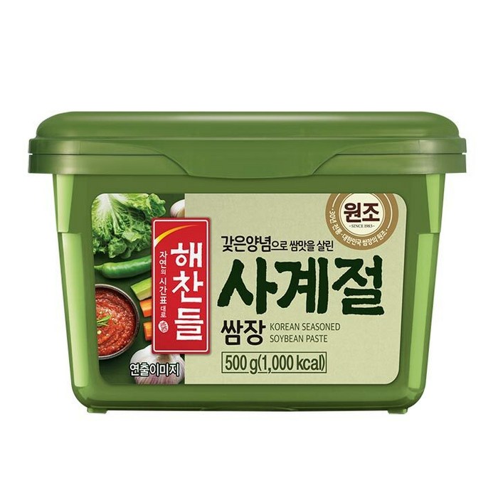 해찬들 사계절 쌈장, 500g, 1개 대표 이미지 - 쌈장 추천