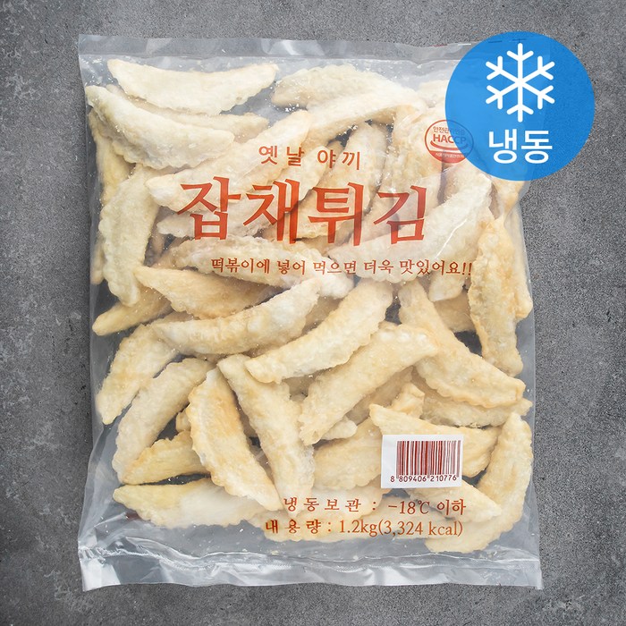 만복식품 잡채튀김 (냉동), 1200g, 1개 대표 이미지 - 분식 추천