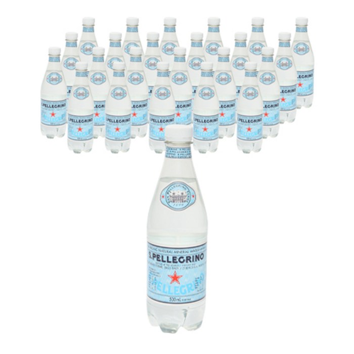 산펠레그리노 탄산수 플레인, 500ml, 24개 대표 이미지 - 산펠레그리노 추천