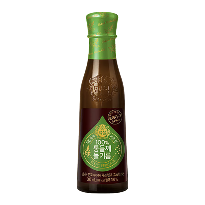 백설 100% 통들깨 들기름, 300ml, 1개 대표 이미지 - 들기름 추천