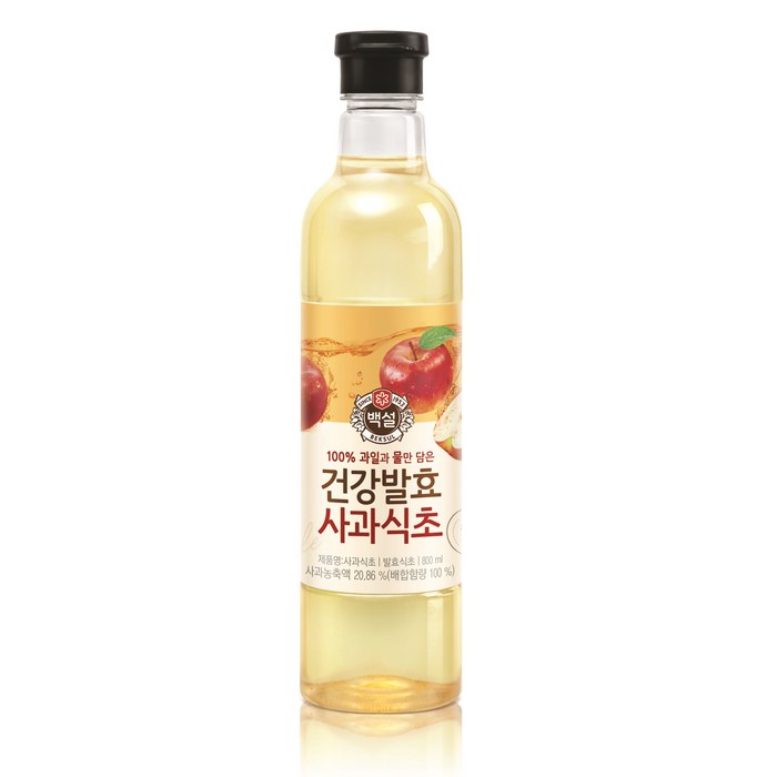 백설 건강발효 사과식초, 800ml, 1개 대표 이미지 - 식초 추천