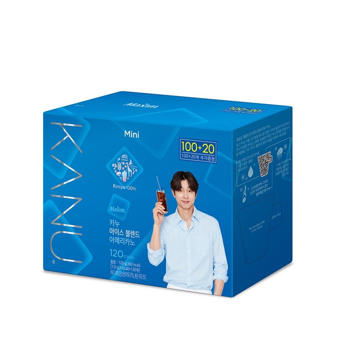 맥심 카누 아이스 블렌드 미니 120G, 120개, 1박스 대표 이미지 - 아이스 아메리카노 추천