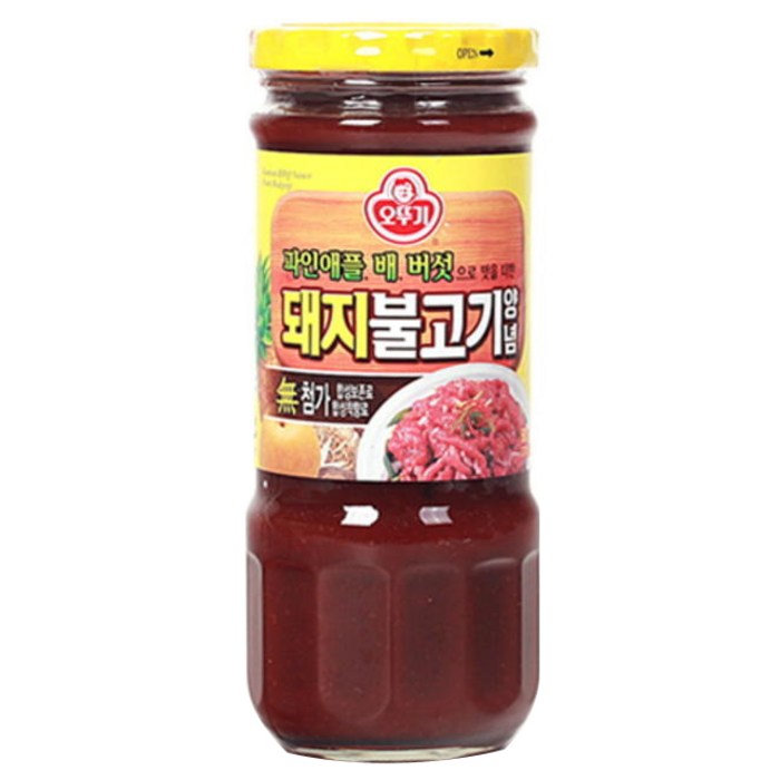 오뚜기 돼지불고기양념, 500g, 3개 대표 이미지 - 갈비 양념 추천