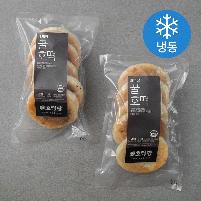 호떡당 꿀호떡 (냉동), 350g, 2팩 대표 이미지 - 느금마 추천