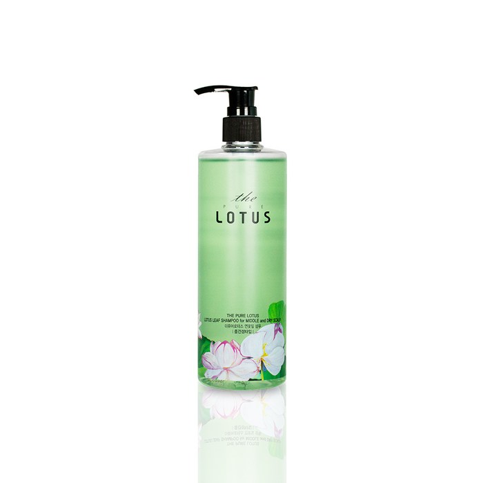 더퓨어로터스 제주 연꽃잎 중건성용 샴푸, 420ml, 1개 대표 이미지 - 중건성 샴푸 추천