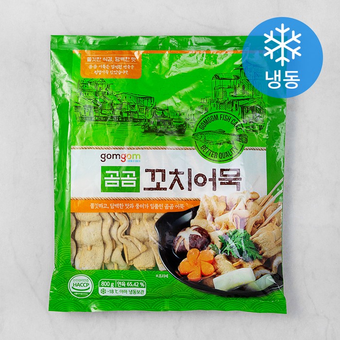 곰곰 꼬치 어묵 (냉동), 800g, 1개 대표 이미지 - 떡볶이 어묵 추천