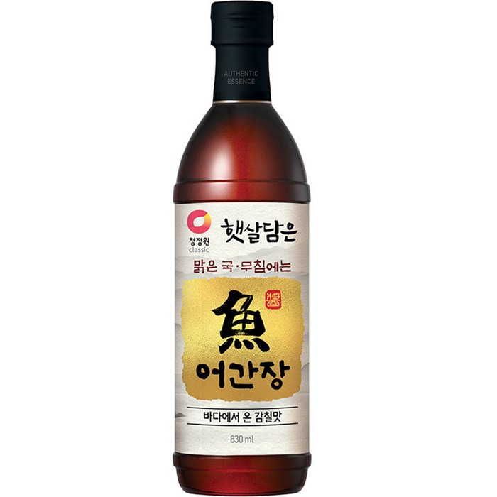 청정원 어간장, 1개, 830ml 대표 이미지 - 어간장 추천