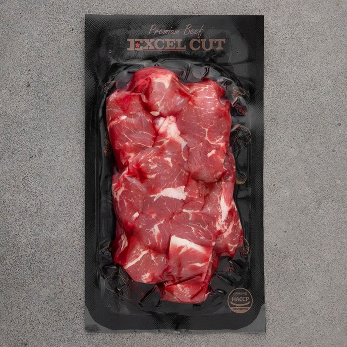 엑셀컷 미국산 부채 찹 스테이크 컷 (냉장), 400g, 1개 대표 이미지 - 큐브 스테이크 추천