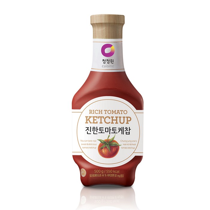 대상 청정원 진한케찹, 500g, 1개 대표 이미지 - 케찹 추천