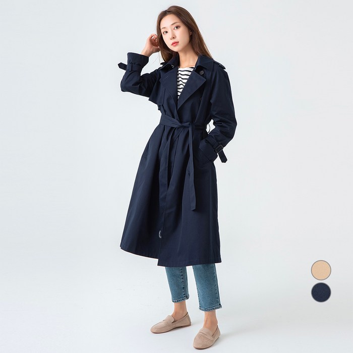 캐럿 여성용 트렌치 코트 대표 이미지 - 캐럿 봄옷 추천