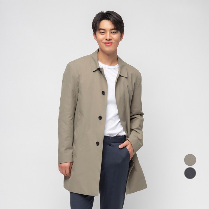 캐럿 남성 코튼 트렌치코트 대표 이미지 - 캐럿 봄옷 추천