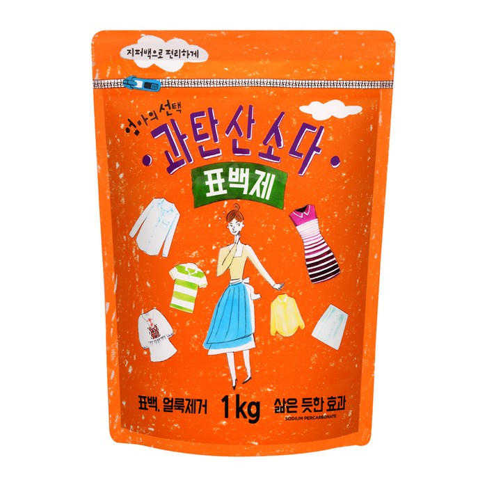 엄마의선택 과탄산소다 표백제, 1kg, 1개 대표 이미지 - 과탄산소다 추천