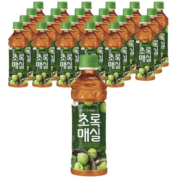 웅진 초록매실, 340ml, 24개 대표 이미지 - 매실 원액 추천