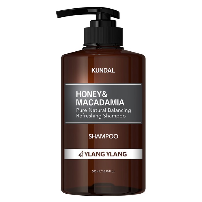 쿤달 네이처 샴푸 일랑일랑향, 500ml, 1개 대표 이미지 - 건성샴푸 추천