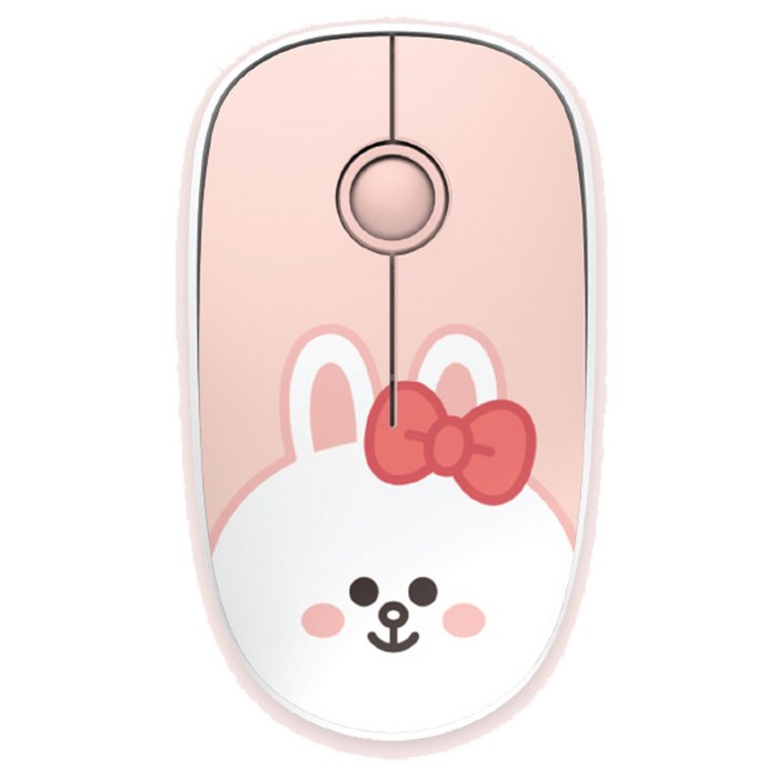 라인프렌즈 미니 무소음 무선마우스 RMS-LF-MINI, RMS-LF-MINI-CN, 코니 대표 이미지 - 손목보호 무선 마우스 추천