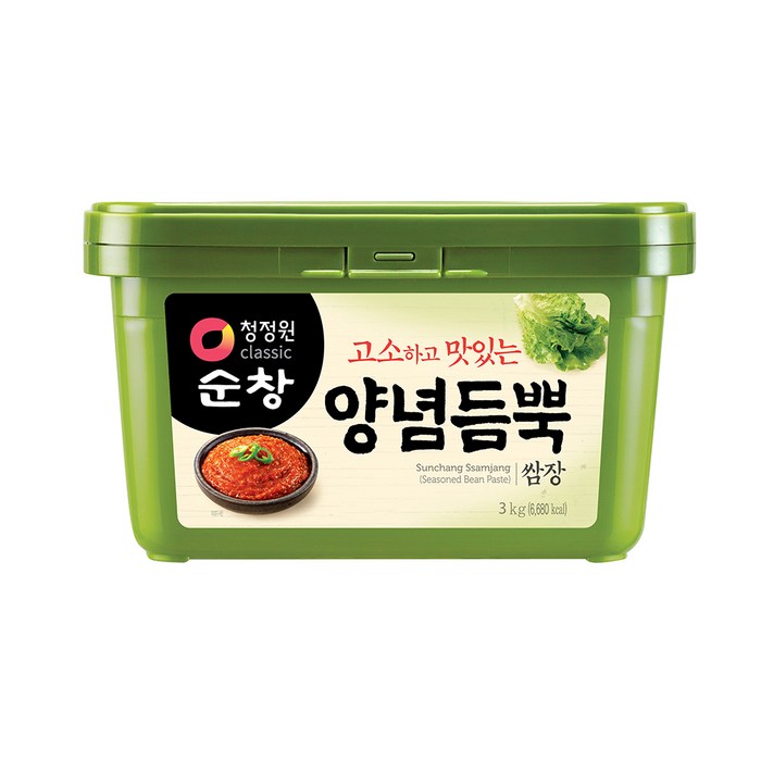 청정원 순창 양념듬뿍 쌈장, 3kg, 1개 대표 이미지 - 쌈장 추천