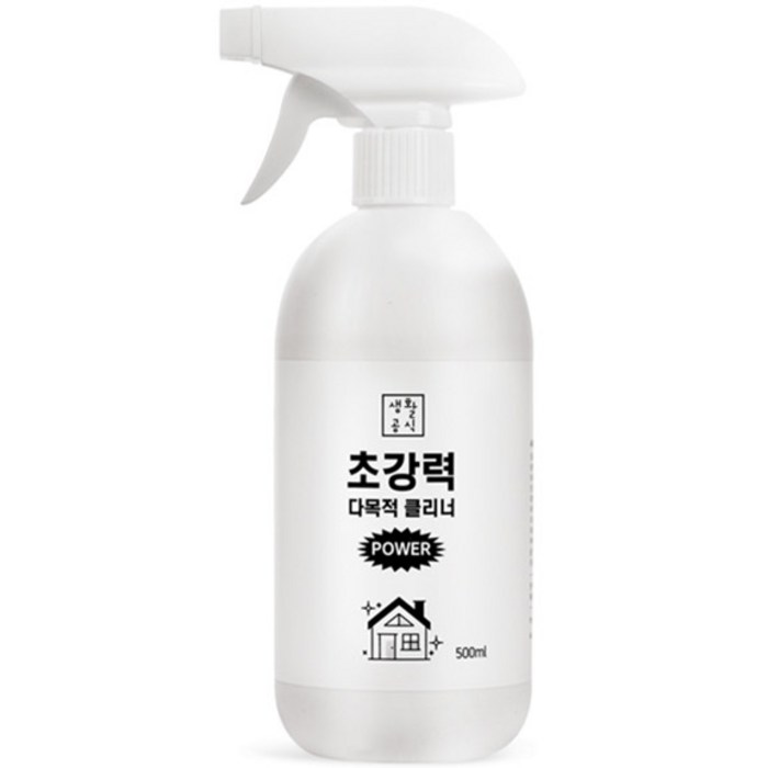 생활공식 초강력 다목적 세정 클리너, 500ml, 1개 대표 이미지 - 물때 제거 추천