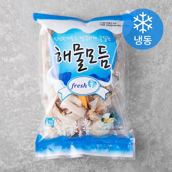 해물모듬 (냉동), 500g, 1봉 대표 이미지 - 해물 파스타 추천