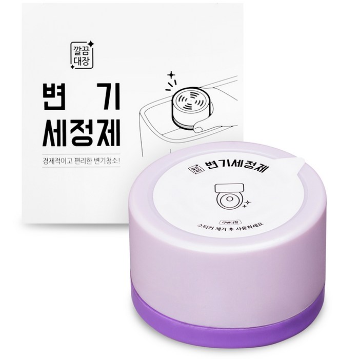 깔끔대장 깨끗한보라 변기세정제, 150g, 1개 대표 이미지 - 똥냄새 제거 추천