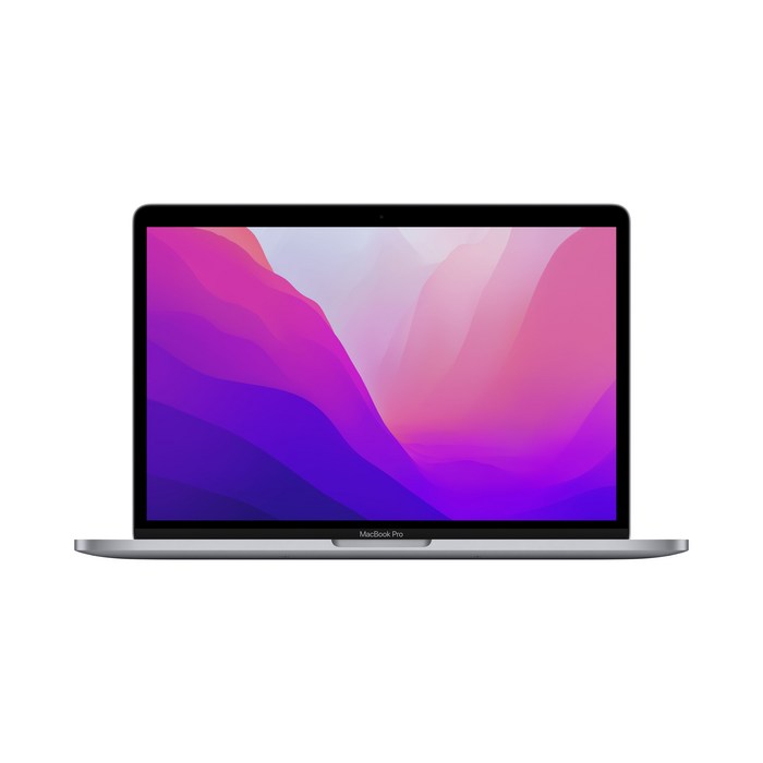 Apple 2022 맥북 프로 13 M2, 스페이스 그레이, GPU 10코어, 256GB, 8GB 대표 이미지 - 디자이너 노트북 추천