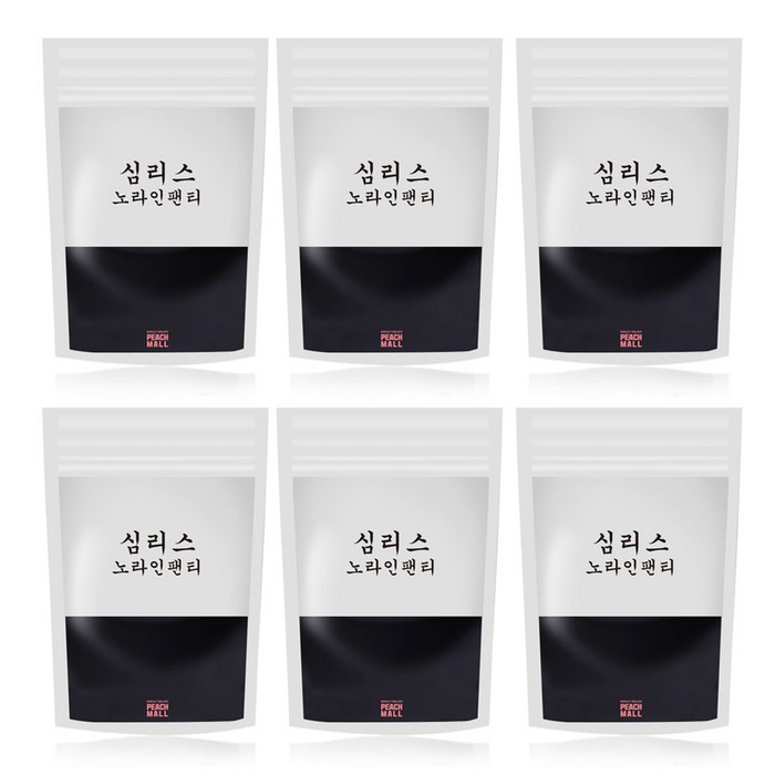 피치몰 여성용 무봉제 누디 노라인 심리스 팬티 6p 대표 이미지 - 노라인 팬티 추천