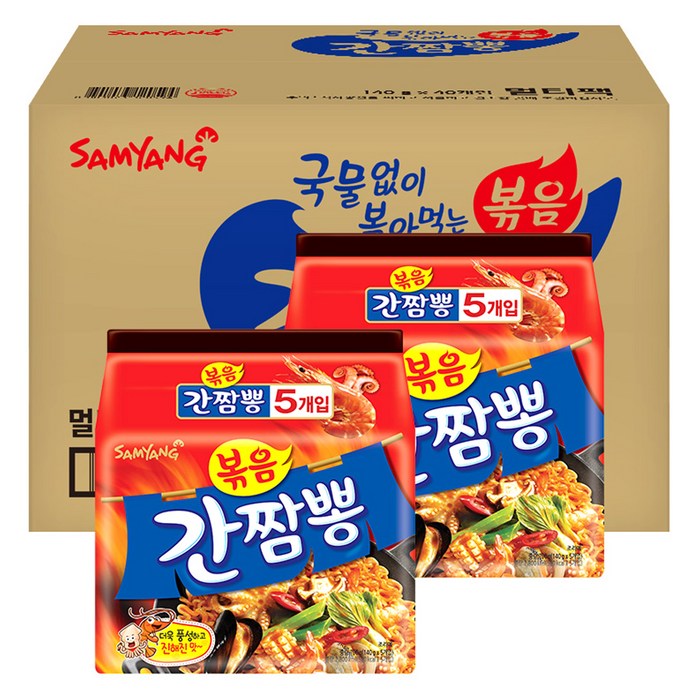 삼양 볶음 간짬뽕, 40개 대표 이미지 - 오징어 짬뽕 추천