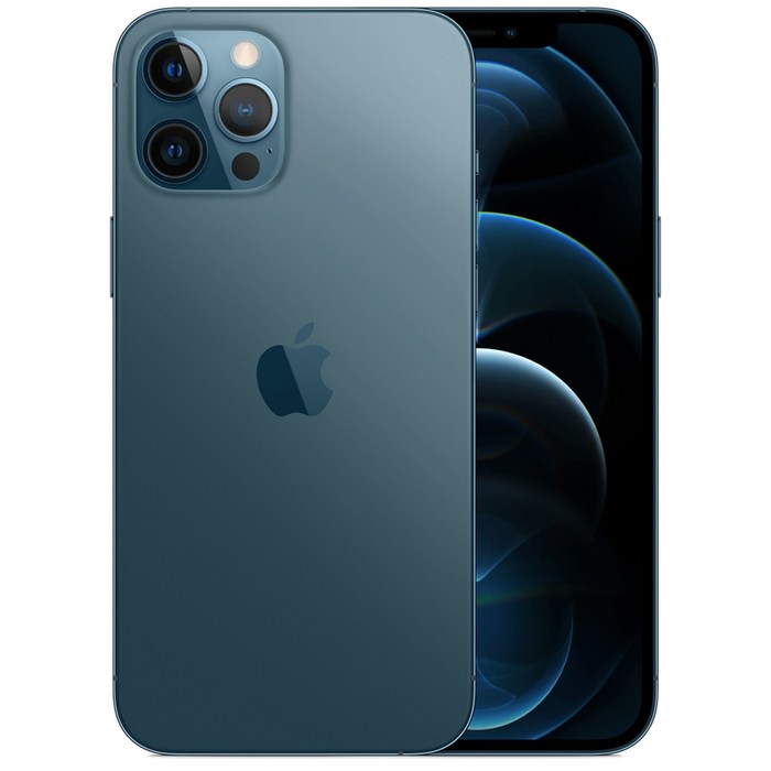 Apple 아이폰 12 Pro Max 자급제, 128GB, 퍼시픽 블루 대표 이미지 - 아이폰12 자급제 추천