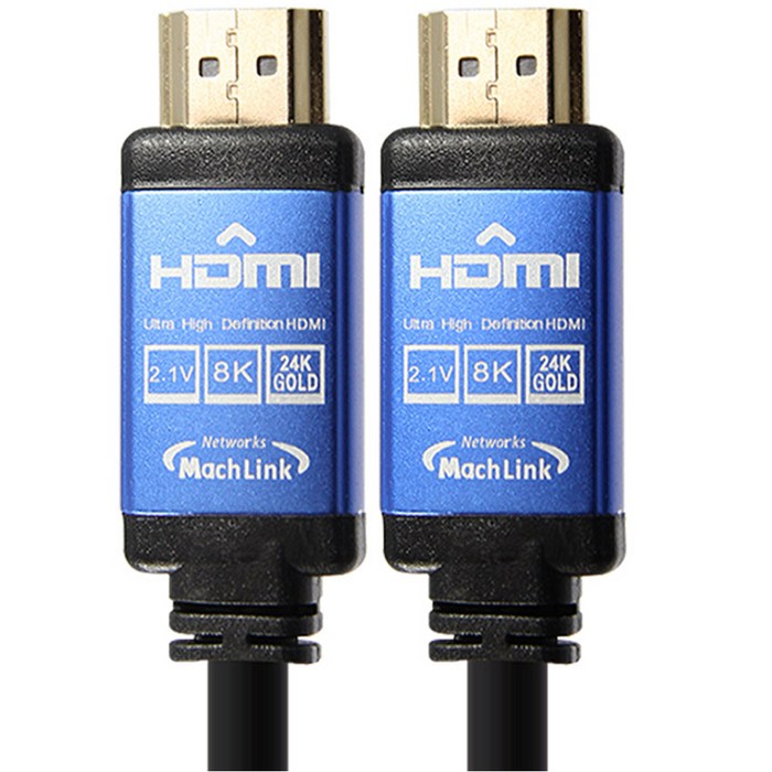 마하링크 Ultra HDMI Ver2.1 8K 케이블, 5m, 1개 대표 이미지 - 8K HDMI 케이블 추천