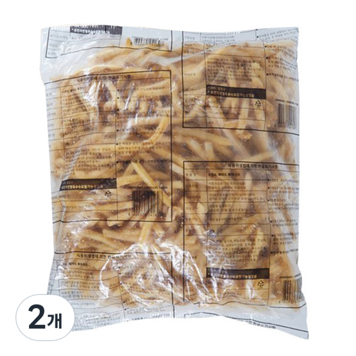 맥케인 케이준 시즌드 베터드 양념감자 (냉동), 2kg, 2개 대표 이미지 - 감튀 추천