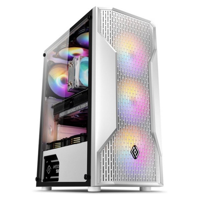 컴맹닷컴 조립PC CM1054FC-266WH (i5-10400F WIN10 Home RAM 16GB SSD 500GB RTX 2060), 기본형 대표 이미지 - 게이밍 데스크탑 추천