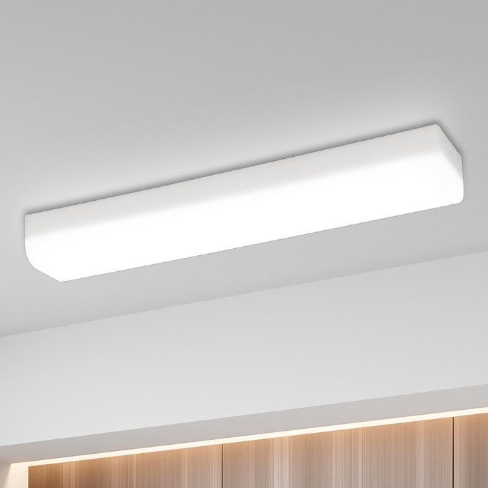 연하 은가비 유백 터널등 욕실등 삼성칩 LED20W, 화이트 주광색