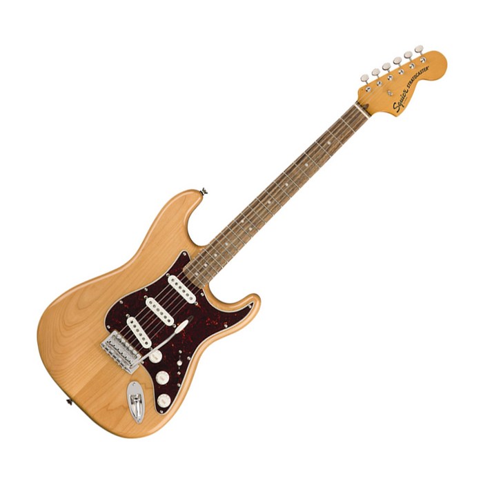 스콰이어 Classic Vibe 70s Stratocaster 일렉기타 Laurel + 클립튜너 + 케이블 + 융 클리너 + 소프트 케이스 세트, Natural, 037-4020-521 대표 이미지 - 스콰이어 클래식 바이브 추천