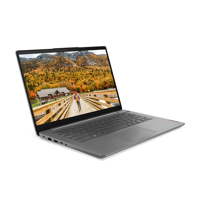 레노버 2021 IdeaPad Slim3 14, Arctic Grey(그레이), 라이젠3 4세대, 256GB, 4GB, Free DOS, 82KT007NKR 대표 이미지 - 레노버 아이디어패드 추천