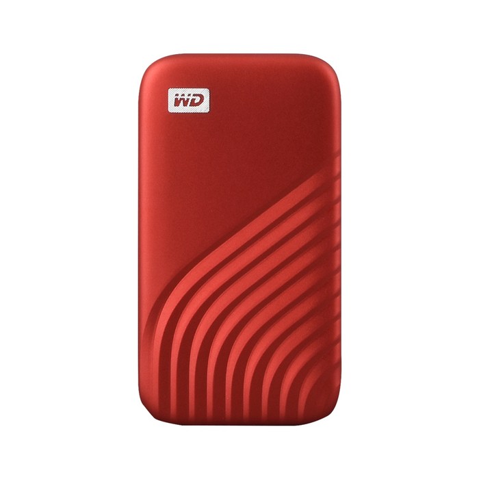 WD My Passport SSD, 2TB, Red 대표 이미지 - WD SSD 추천