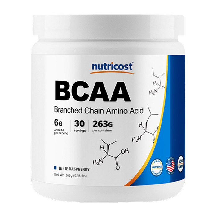 뉴트리코스트 BCAA 블루라즈베리맛, 263g, 1개 대표 이미지 - BCAA 추천